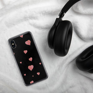 Confetti Hearts - iPhone Case